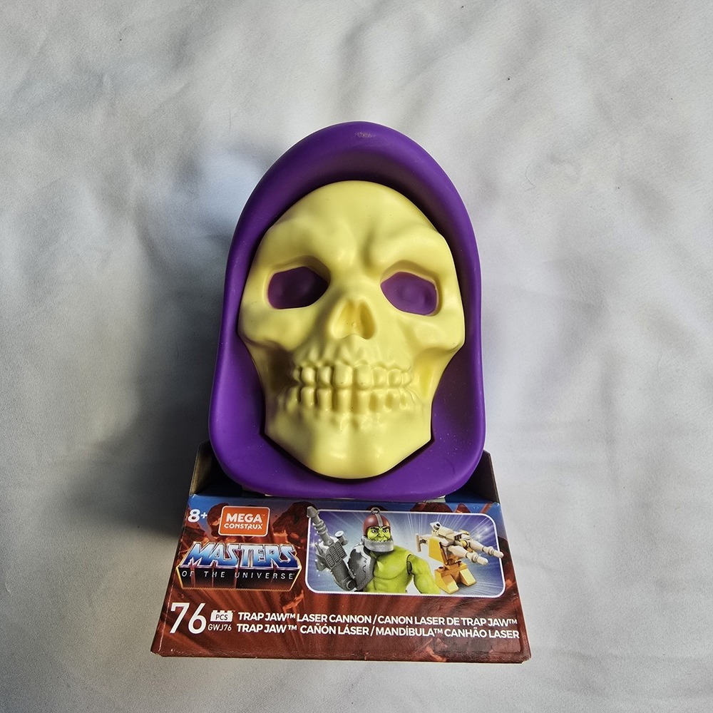 Mega Construx‎ Masters Of The Universe Trap Jaw Laser Cannon Skeletor Skull Toy